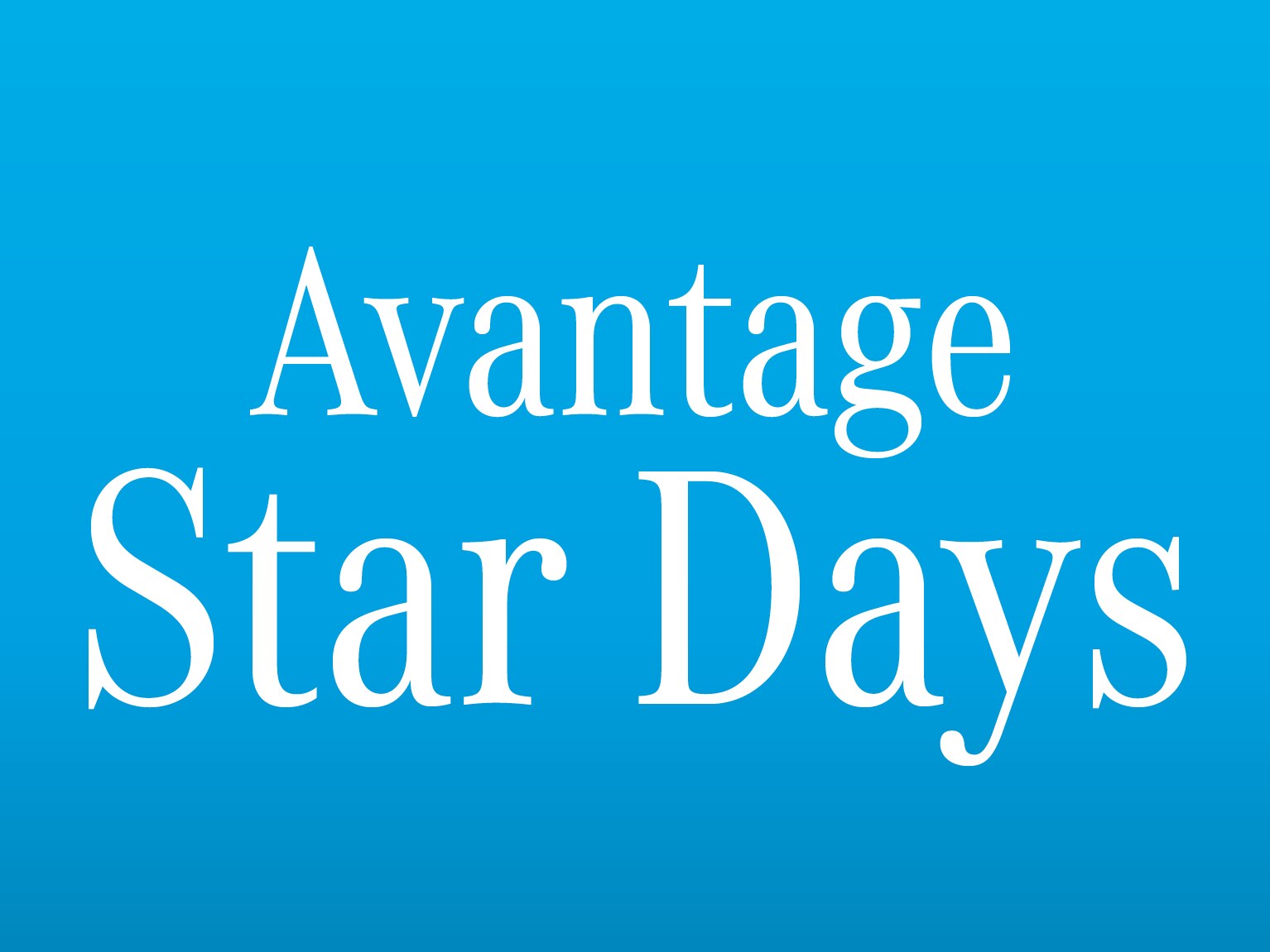 Avantages Star Days