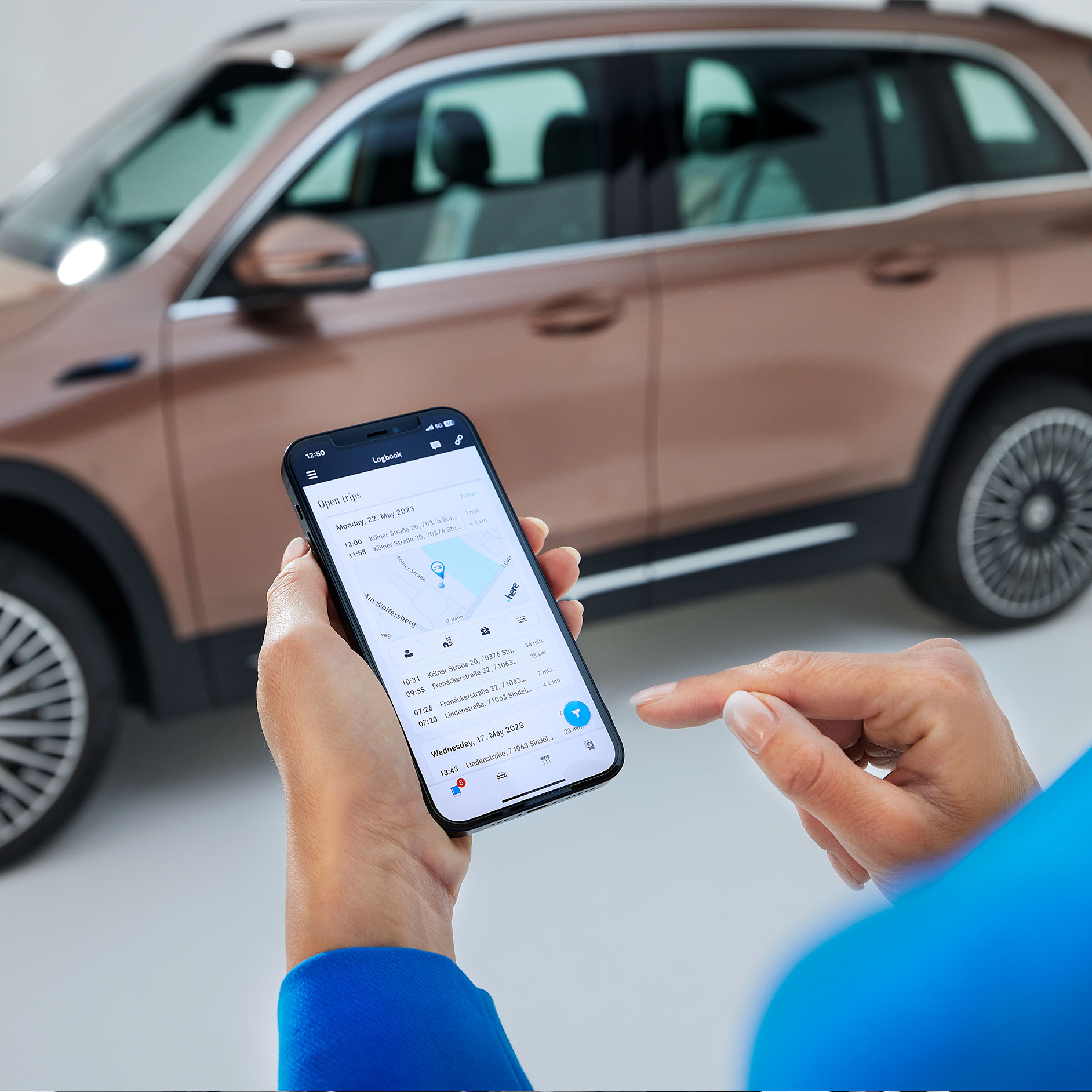 Journal de bord numérique Mercedes-Benz | Applications | Mercedes-Benz Le journal de bord numérique Mercedes-Benz.