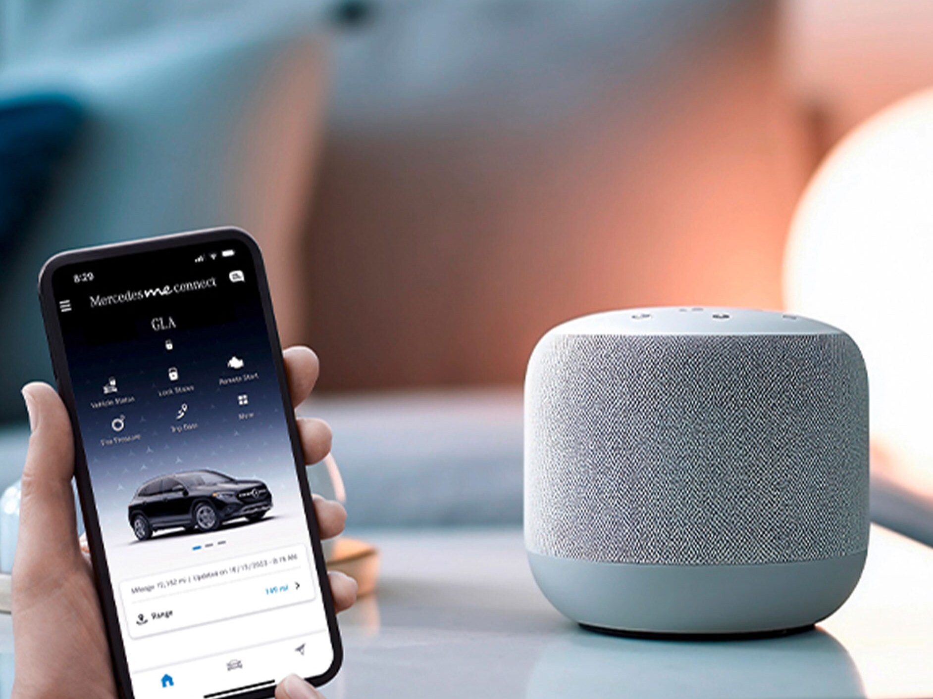 Die Schnittstelle zu Drittanbietern der Serienausstattung der Digitalen Extras von Mercedes-Benz.