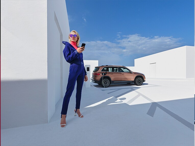 Die beste Verbindung zu Ihrem Mercedes-Benz: Die Mercedes-Benz App.