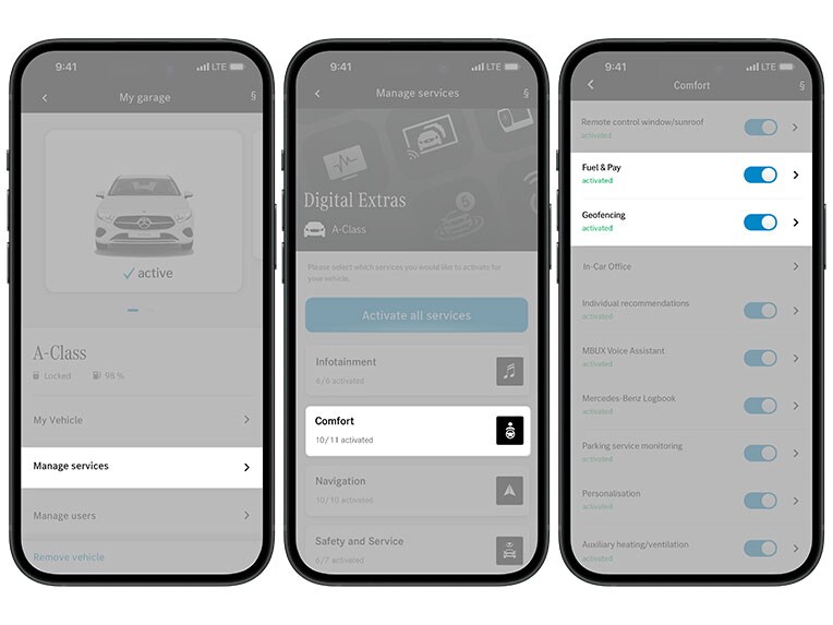 Etape 1 pour configurer Fuel & Pay.