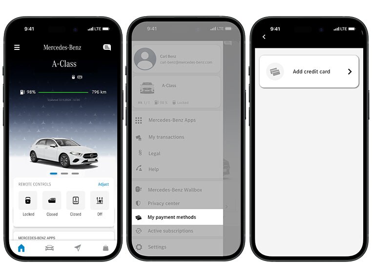 Etape 2 pour configurer Fuel & Pay.