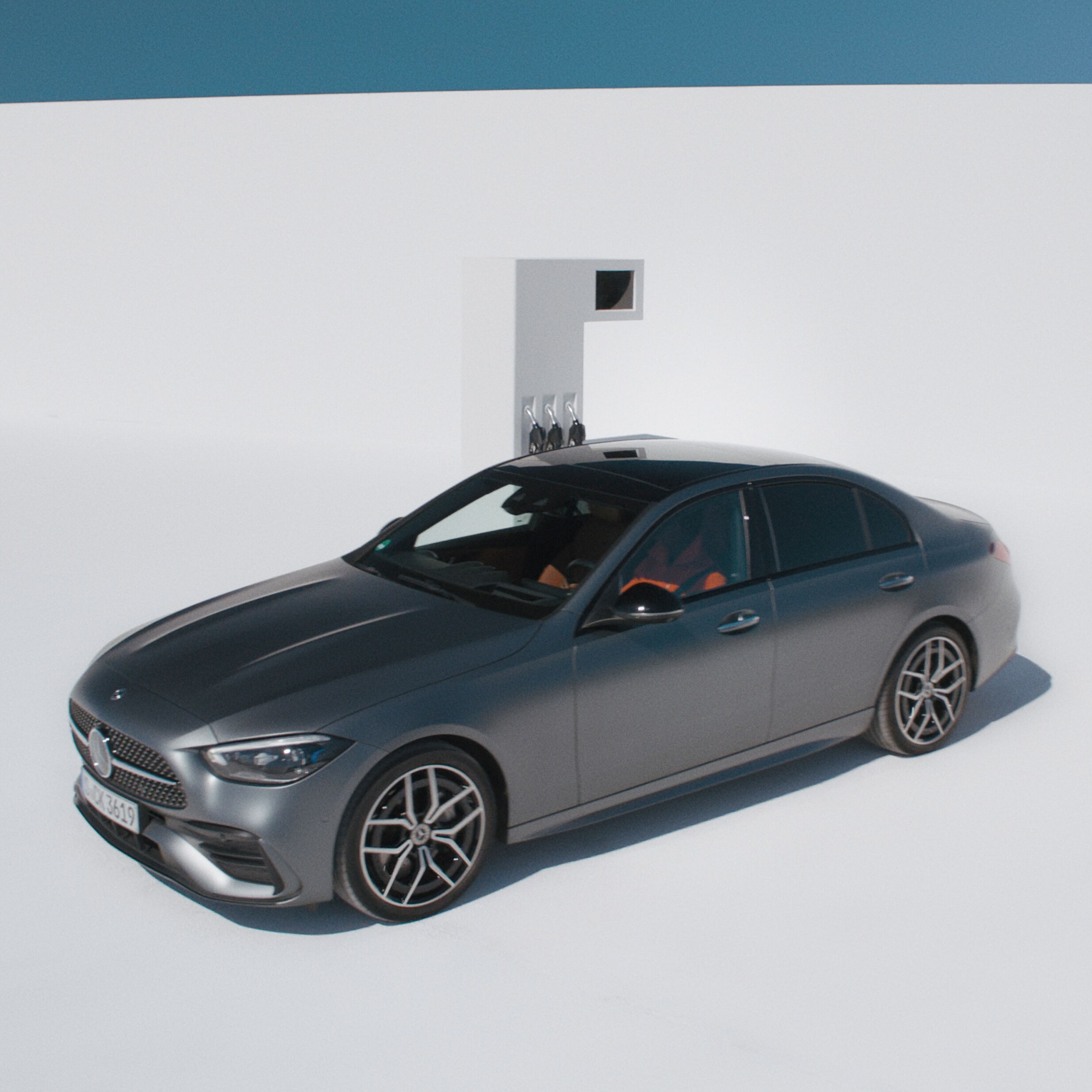 Les solutions de paiement In-Car Mercedes-Benz, qui font partie des services connectés Mercedes-Benz, permettent de payer depuis la voiture ou dans l'application Mercedes.