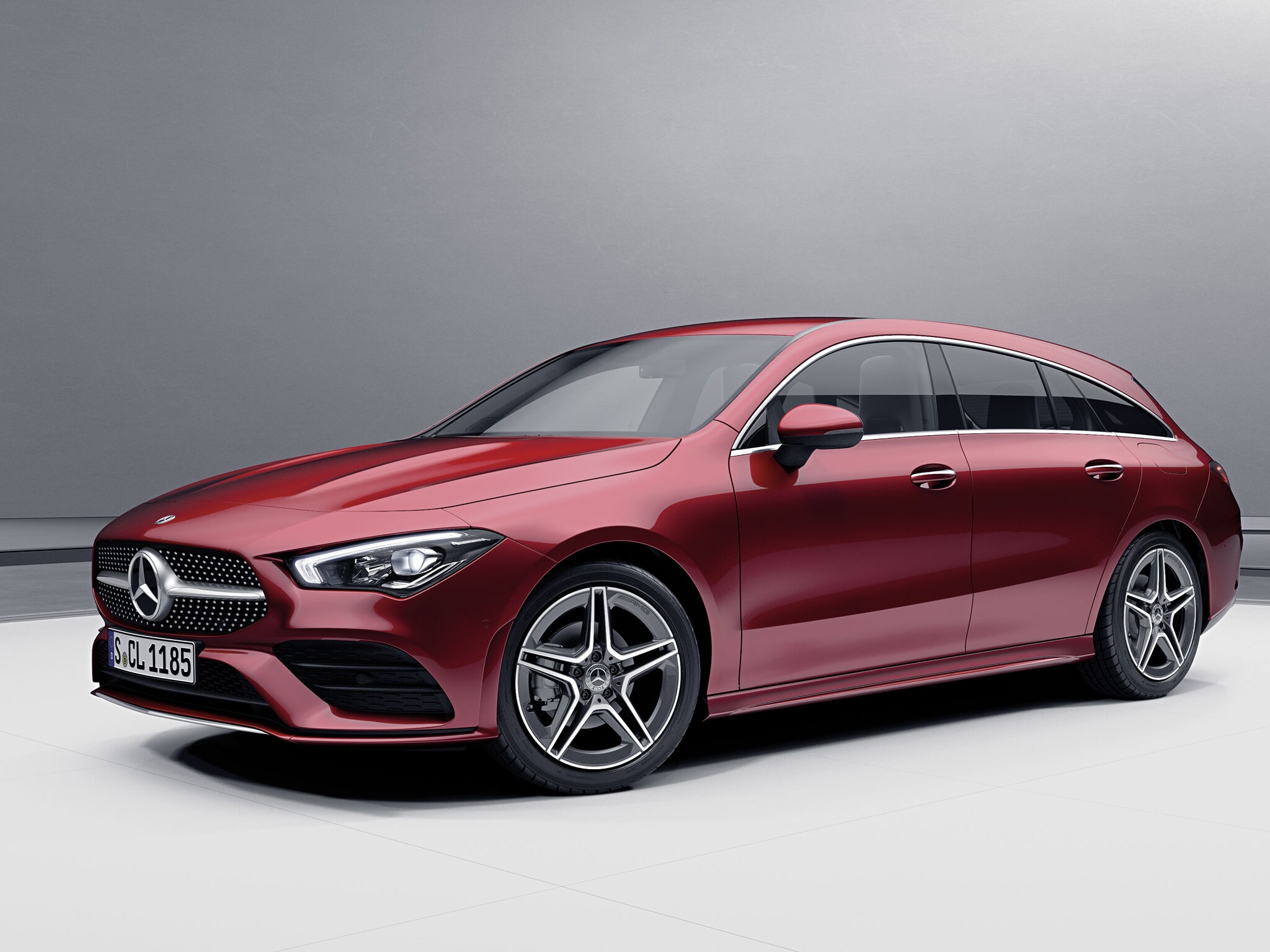 Die Mercedes-Benz AMG Line mit ausdrucksstarkem Styling.