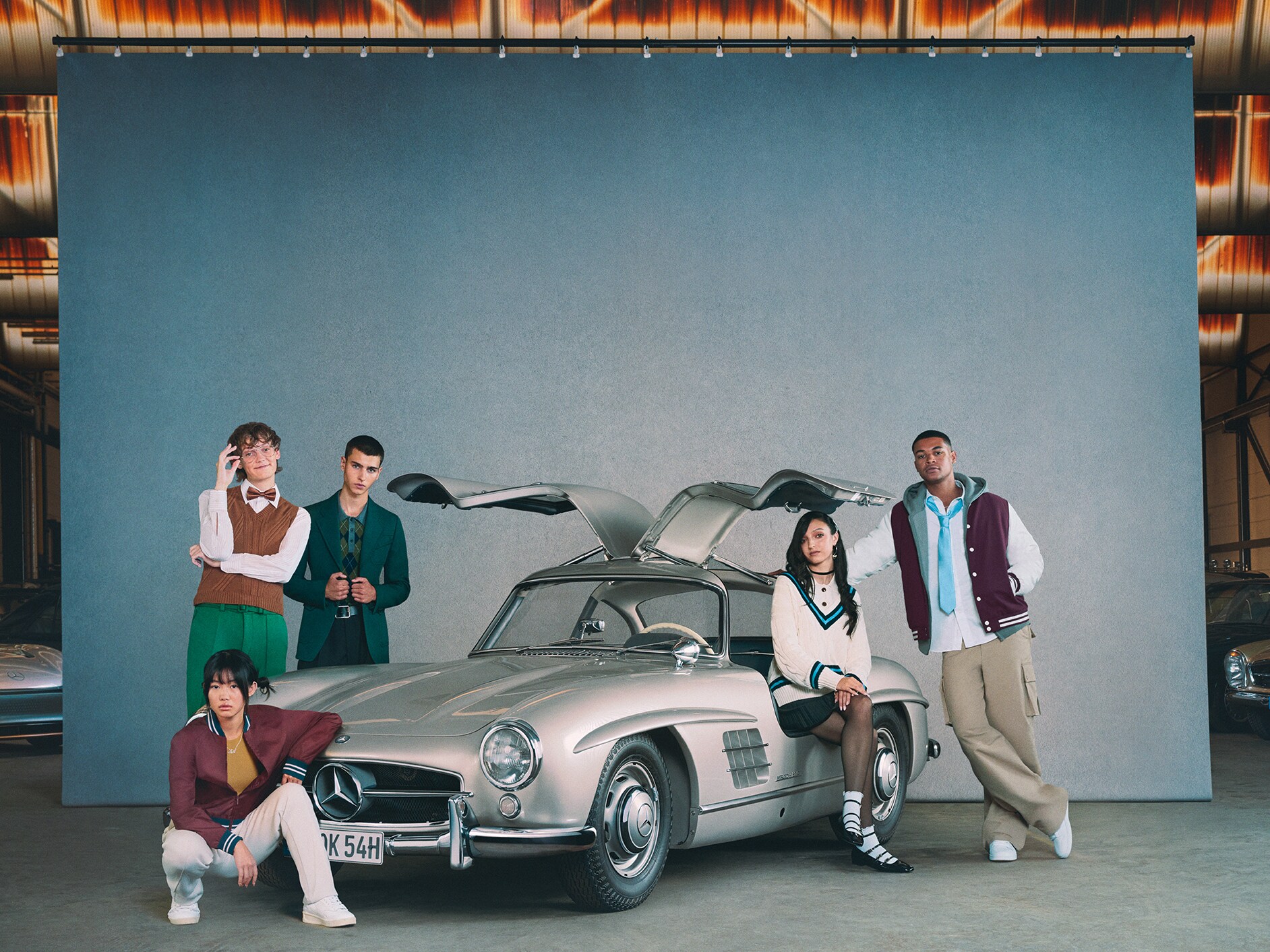 La Mercedes-Benz 300 SL Coupé.