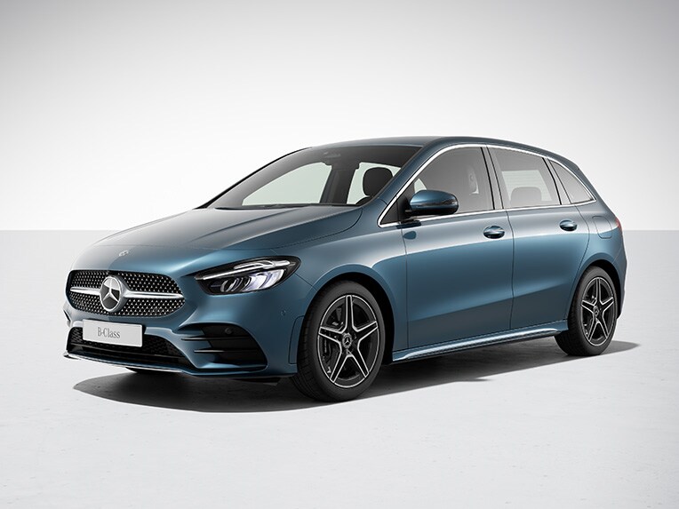 Die B-Klasse von Mercedes-Benz mit AMG Line.
