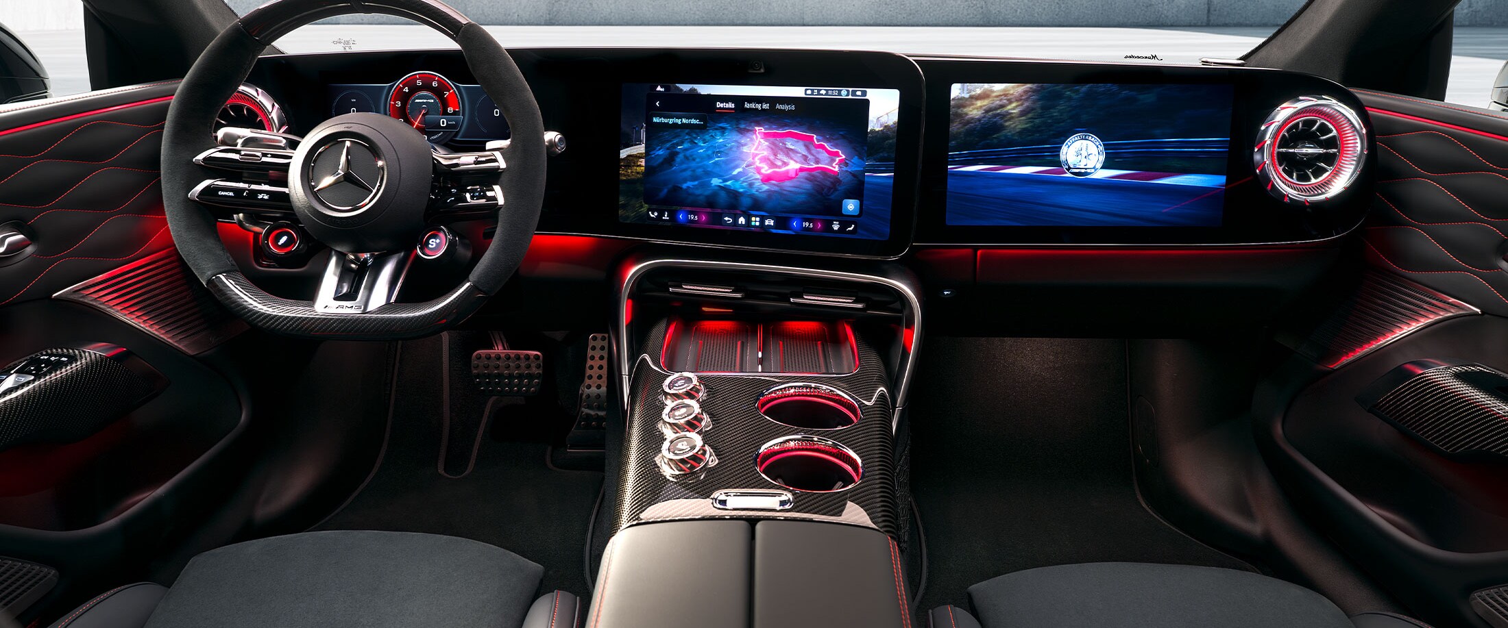 Le nouveau Mercedes-AMG GT Coupé 4-portes.