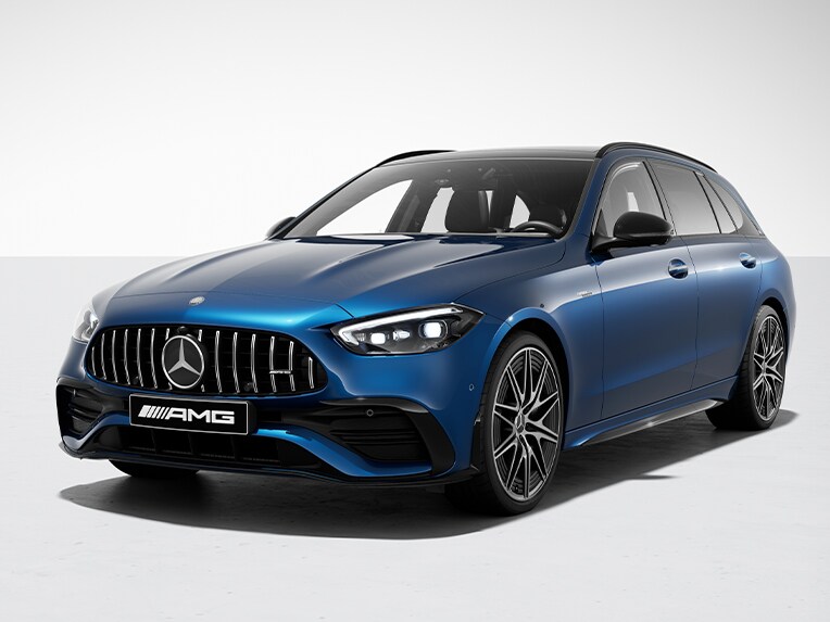 Das AMG Optik-Paket des Mercedes-AMG C 43 4MATIC T-Modells.