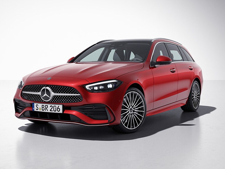 Das Mercedes-Benz C-Klasse T-Modell mit AMG Line.