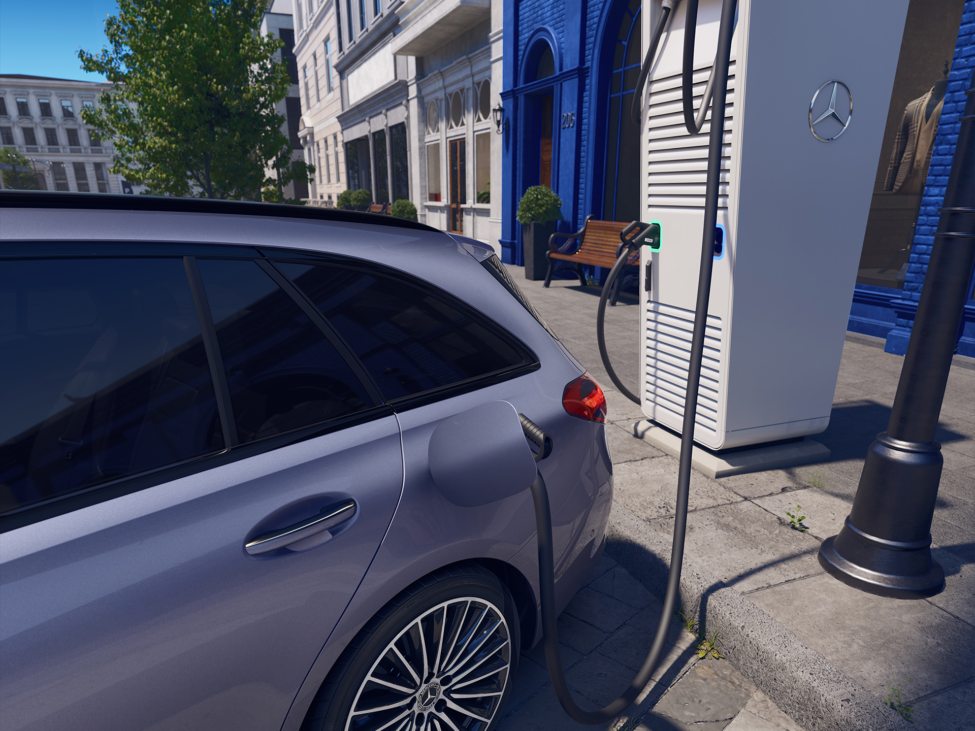 Expérience de conduite | Classe C Break | Mercedes-Benz La nouvelle Classe C Break en version hybride rechargeable de Mercedes-Benz.