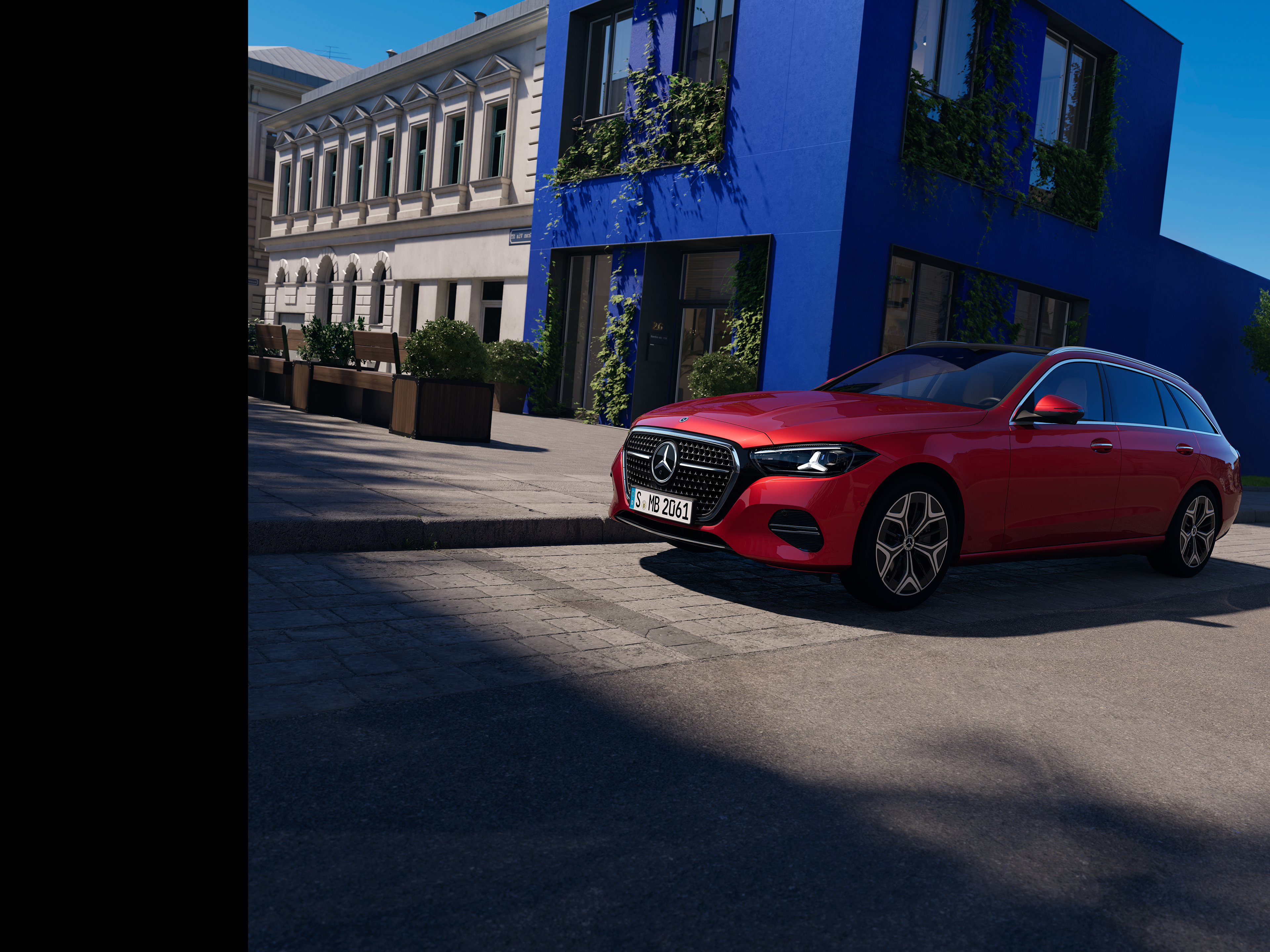 Extérieur | Classe C Break | Mercedes-Benz L'extérieur de la nouvelle Classe C Break de Mercedes-Benz.
