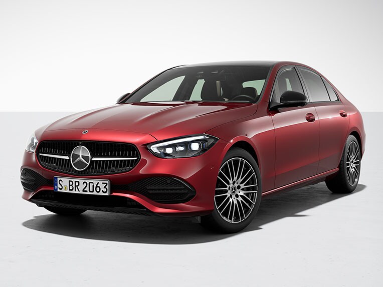 La Mercedes-Benz Classe C Berline avec la ligne d'équipement AVANTGARDE.