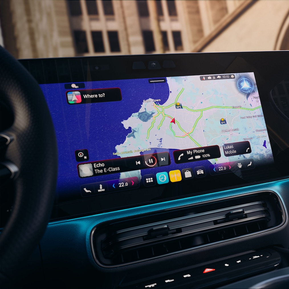 Vue sur le Zero Layer de l’écran central avec MVA dans le coin du CLA C178.