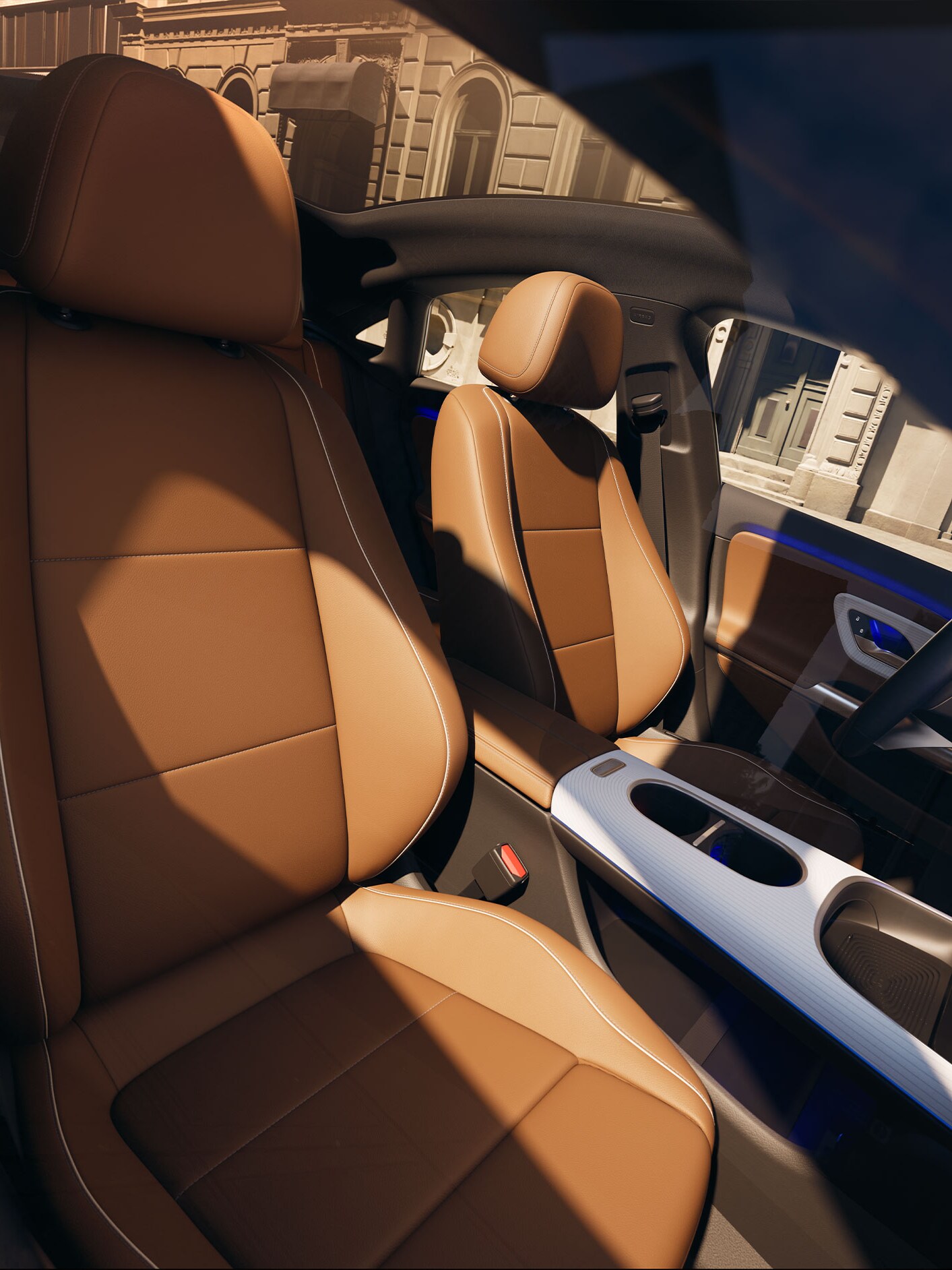 Der Mercedes-Benz CLA mit EQ Technology.