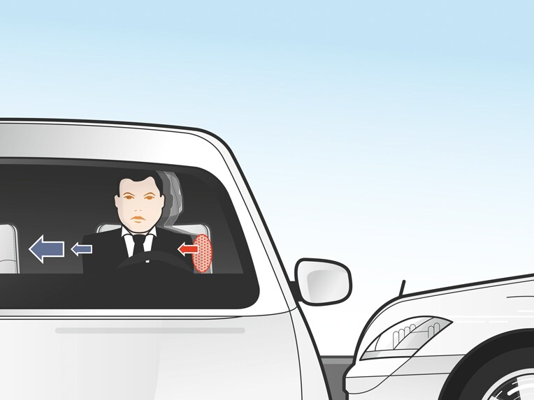 PRE-SAFE® Impuls latéral dans le Mercedes-Benz CLE Cabriolet.