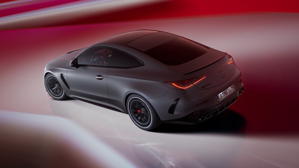 Silhouette du coupé.