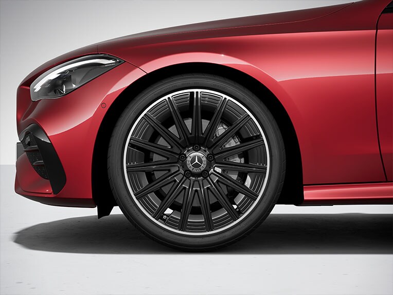 Le système de freinage du nouveau CLE Coupé de Mercedes-Benz.