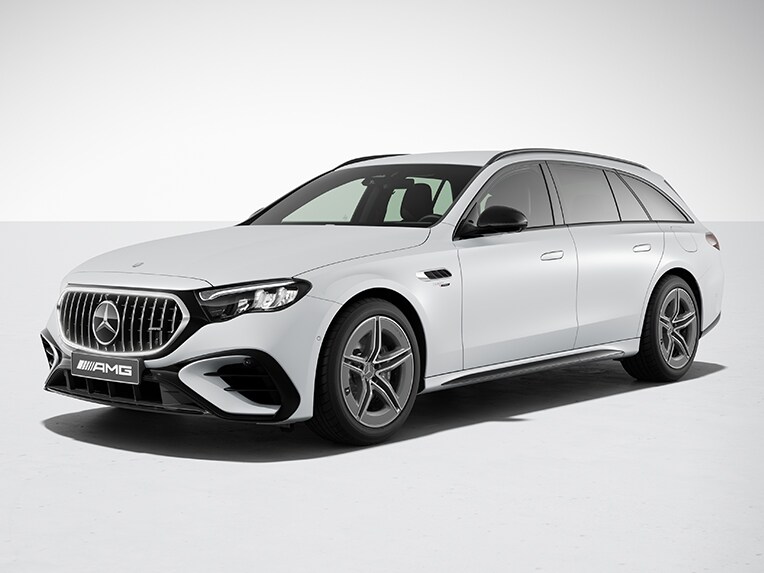 Das AMG Night-Paket mit dem Mercedes-AMG E-Klasse T-Modell.