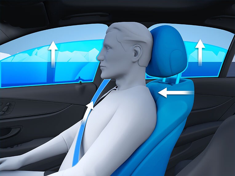 La Classe E de Mercedes-Benz avec PRE-SAFE® PLUS.