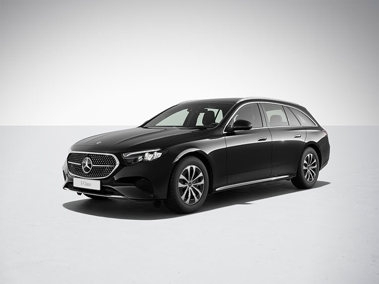 La Classe E de Mercedes-Benz avec la ligne d'équipement AVANTGARDE.