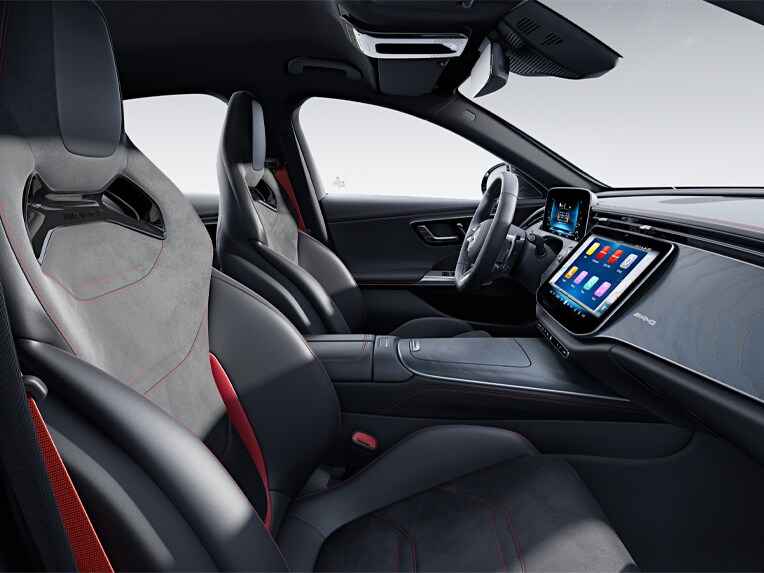 Das AMG Performance Sitz-Paket Advanced in der Mercedes-AMG E-Klasse Berline.