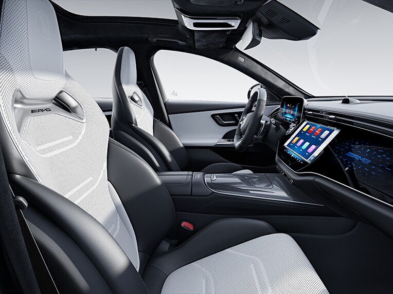 Das AMG Performance Sitz-Paket High-End in der Mercedes-AMG E-Klasse Berline.