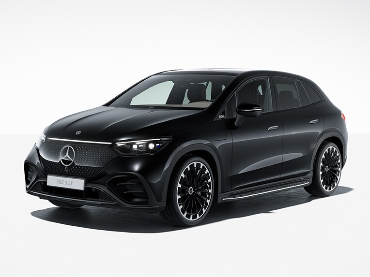 L'extérieur du nouvel Mercedes EQE SUV dans la ligne d'équipement AMG Line.