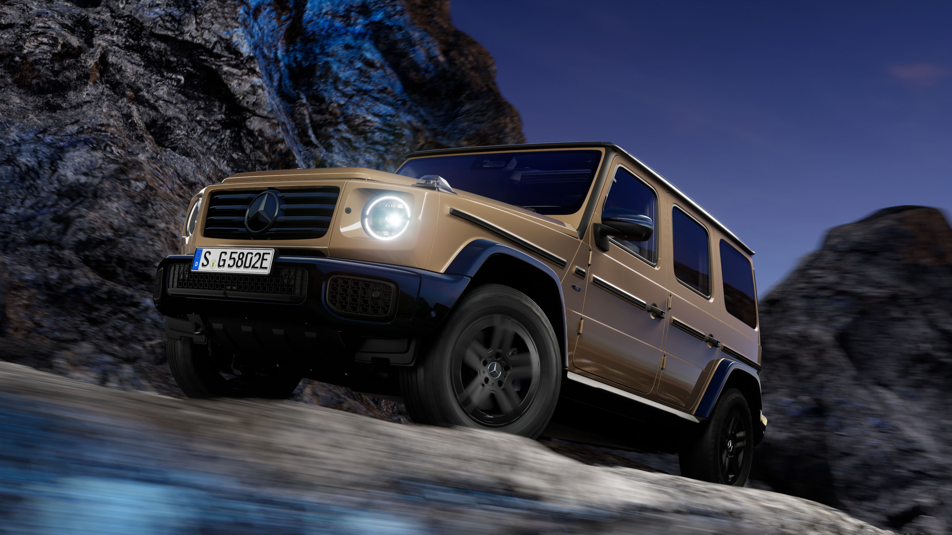 Die brandneue elektrische G Klasse Mercedes Benz