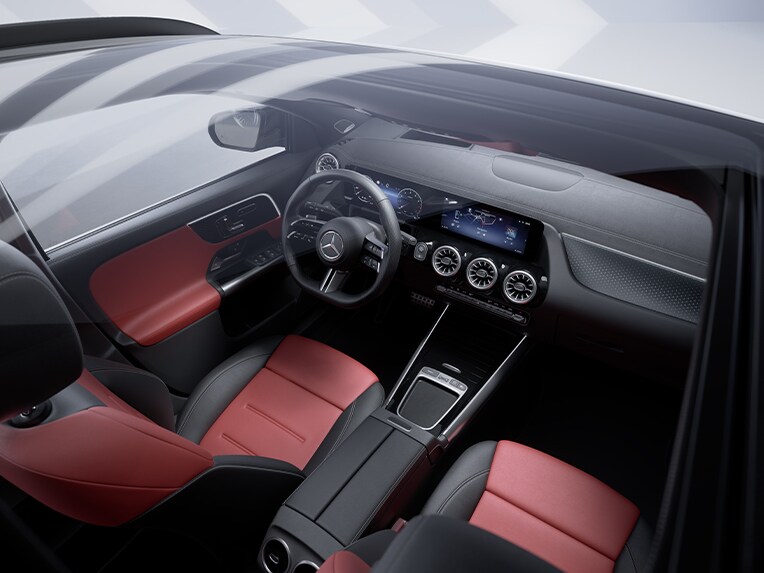 La Mercedes-Benz GLA en leasing + maintenance.
