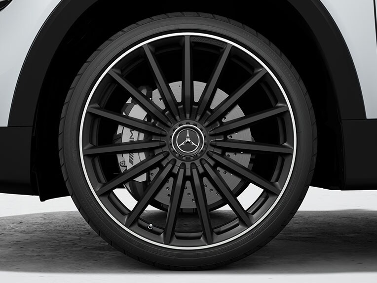 Les jantes alliage AMG pour la Mercedes-AMG GLB.