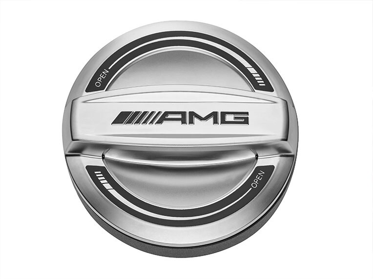 Le bouchon de réservoir AMG.