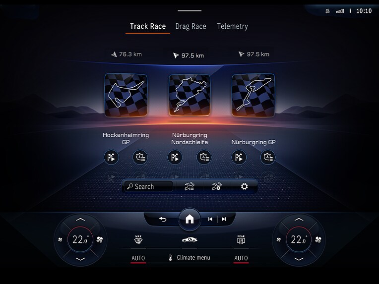 AMG TRACK PACE im neuen Mercedes-AMG GLC Coupé.