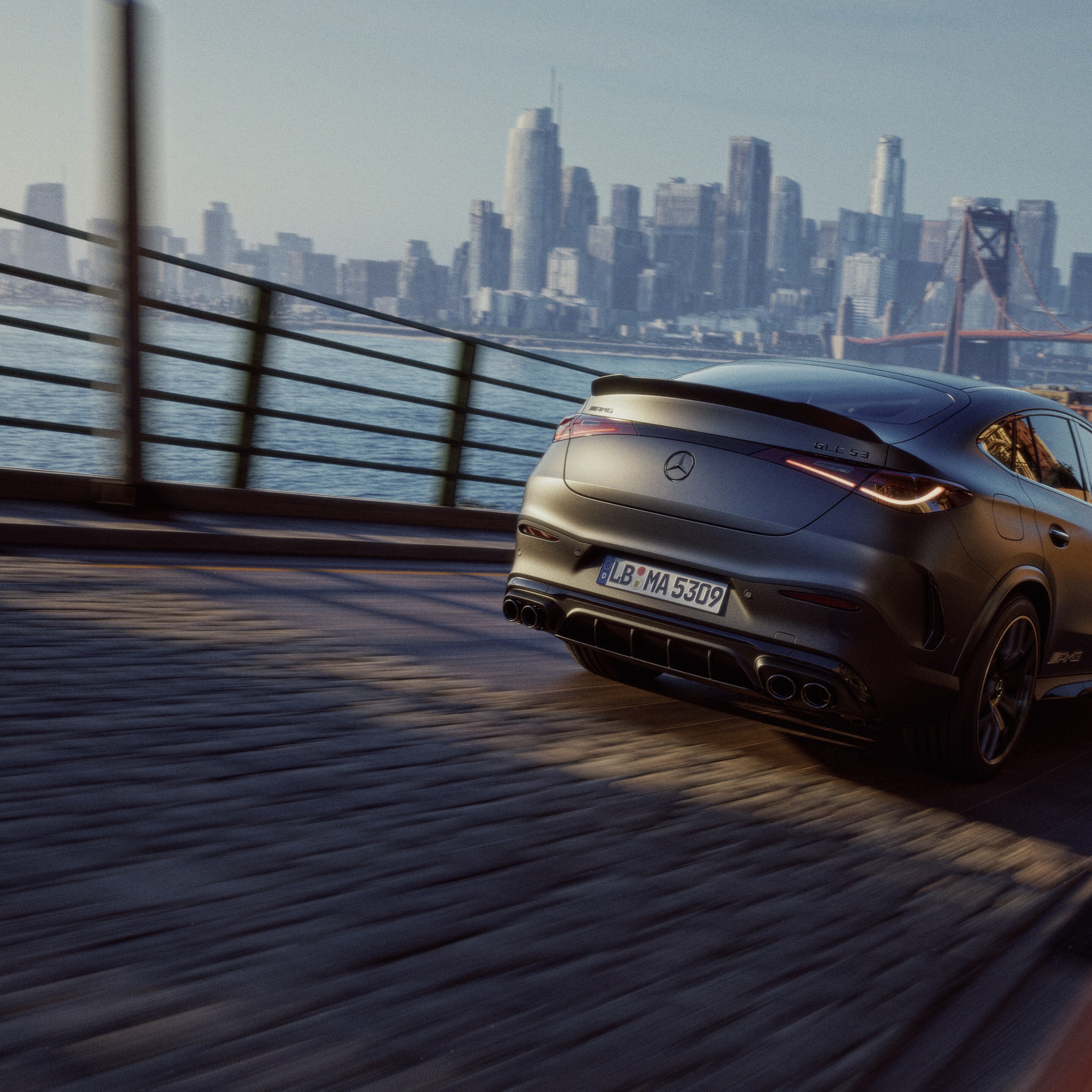 Les performances de la nouvelle Mercedes-AMG GLC Coupé.