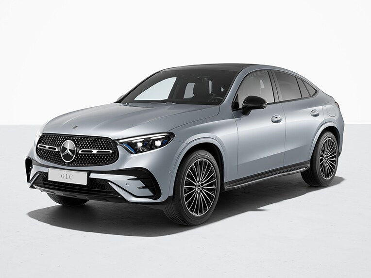 Die Mercedes GLC Coupé AMG Line.