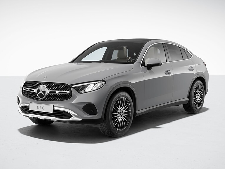 Das Mercedes-Benz GLC Coupé mit der Ausstattungslinie AVANTGARDE.