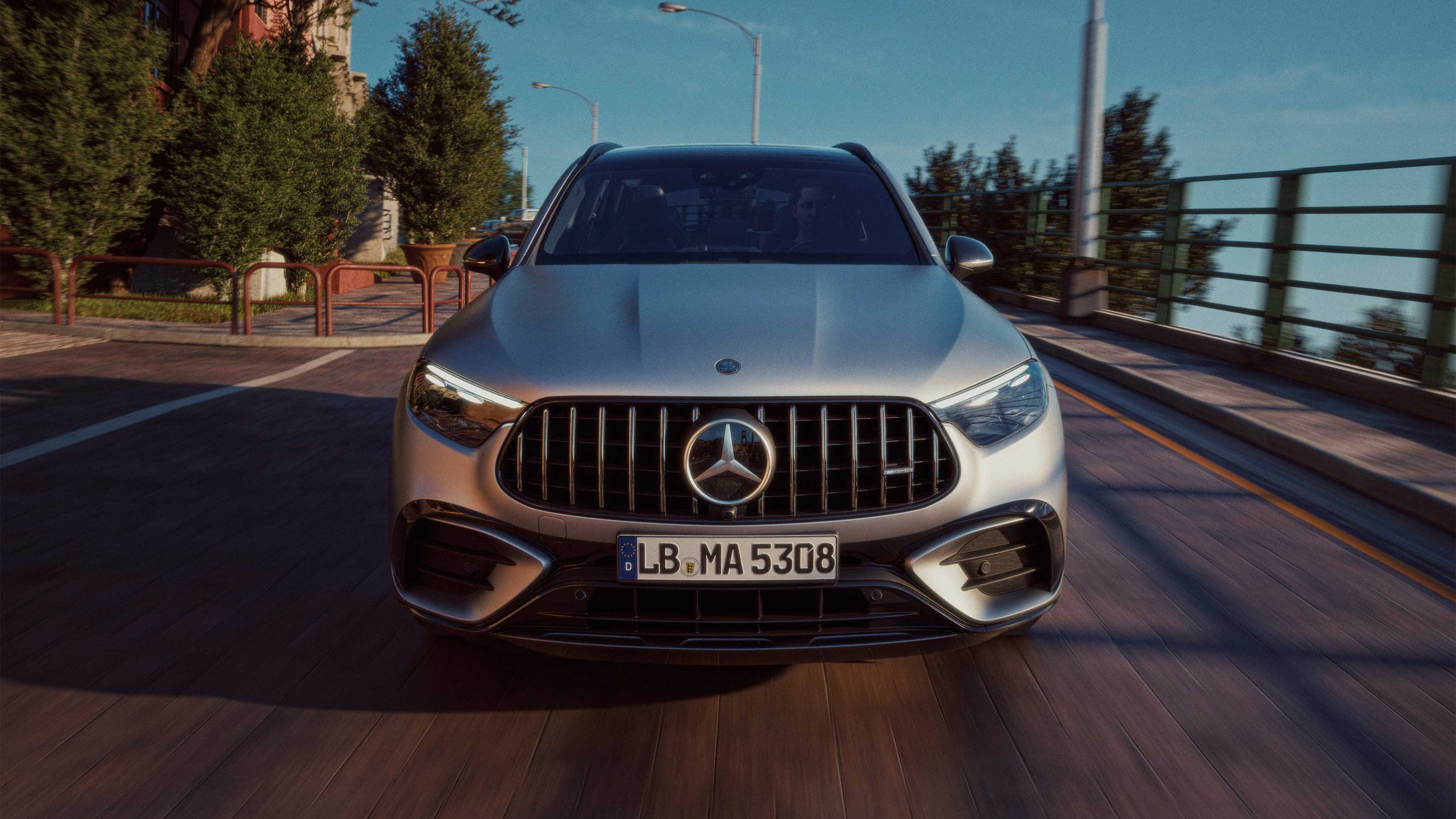 Der neue Mercedes-AMG GLC 53 4MATIC+ SUV.