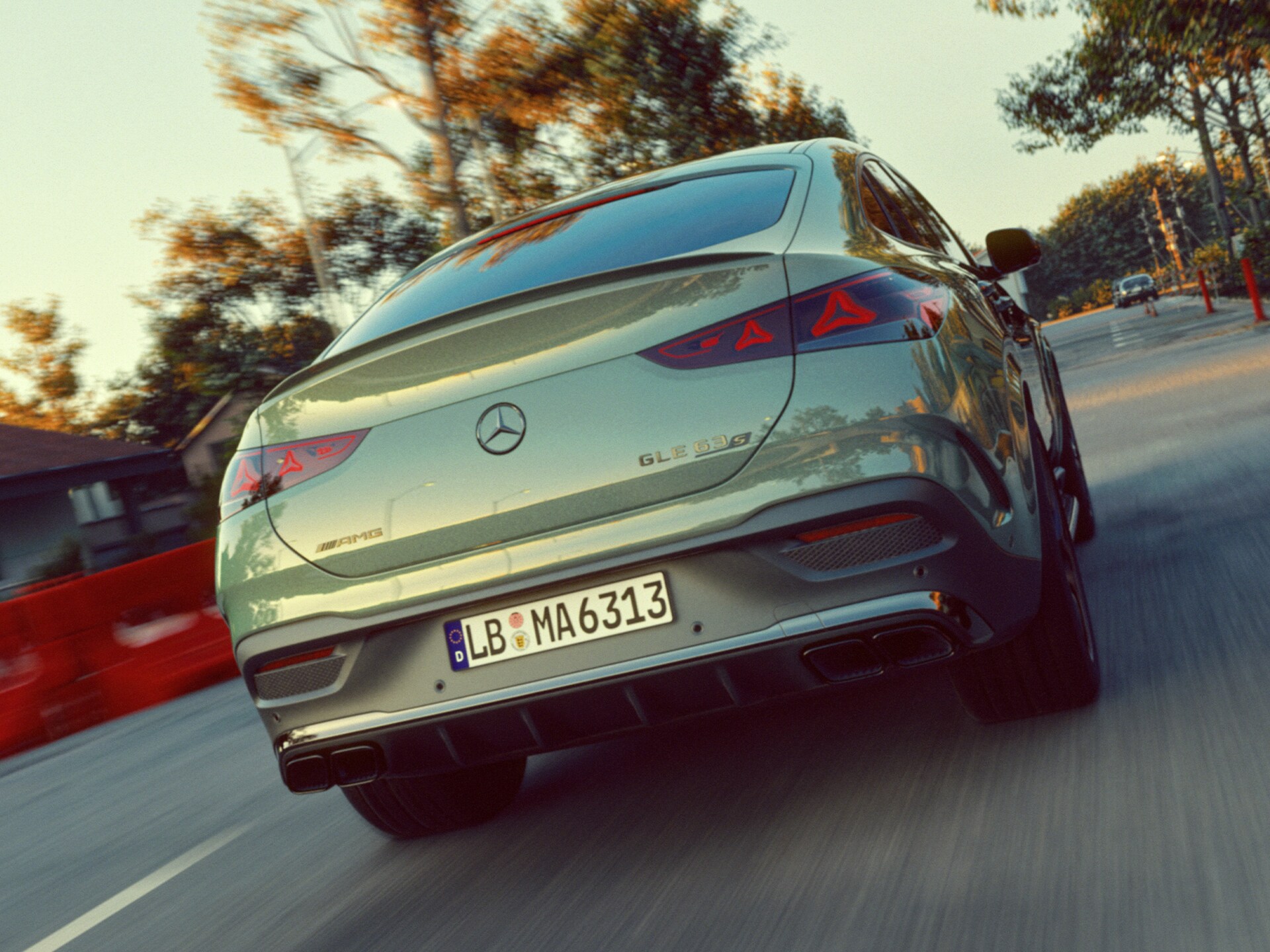 Le nouveau design arrière de la Mercedes-AMG GLE&nbsp;63&nbsp;S 4MATIC+ Coupé.