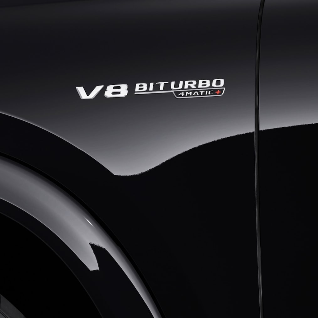 Le moteur V8 AMG de 4,0&nbsp;litres de la Mercedes-AMG GLE&nbsp;63&nbsp;S Coupé.
