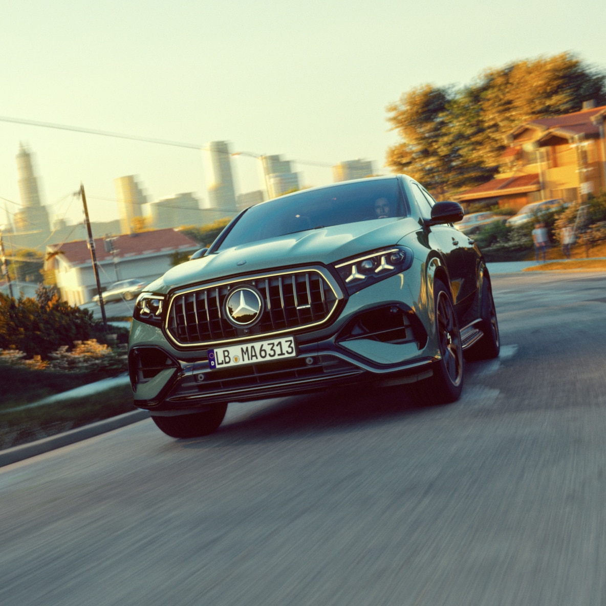 Le nouveau design avant de la Mercedes-AMG GLE&nbsp;63&nbsp;S Coupé.