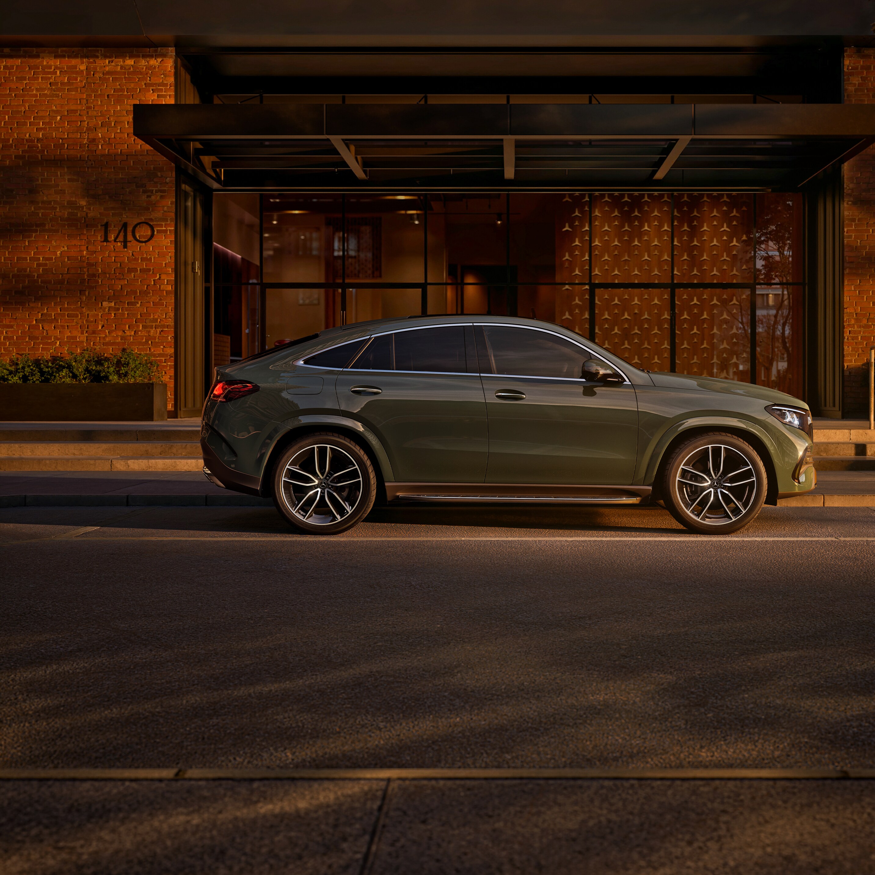 Das Exterieur des neuen GLE Coupé.