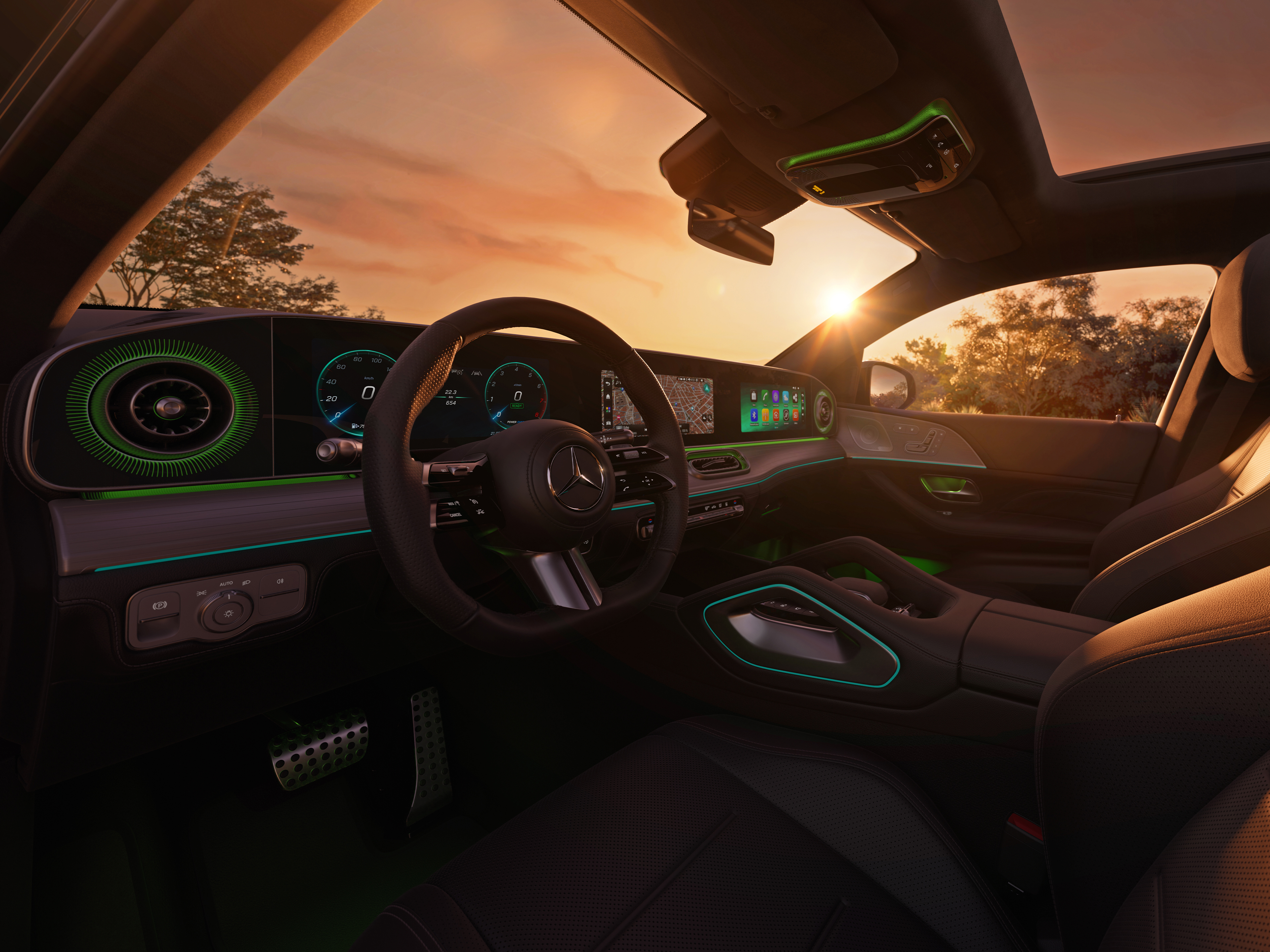 Intérieur | GLE Coupé | Mercedes-Benz L'intérieur du nouveau GLE Coupé.