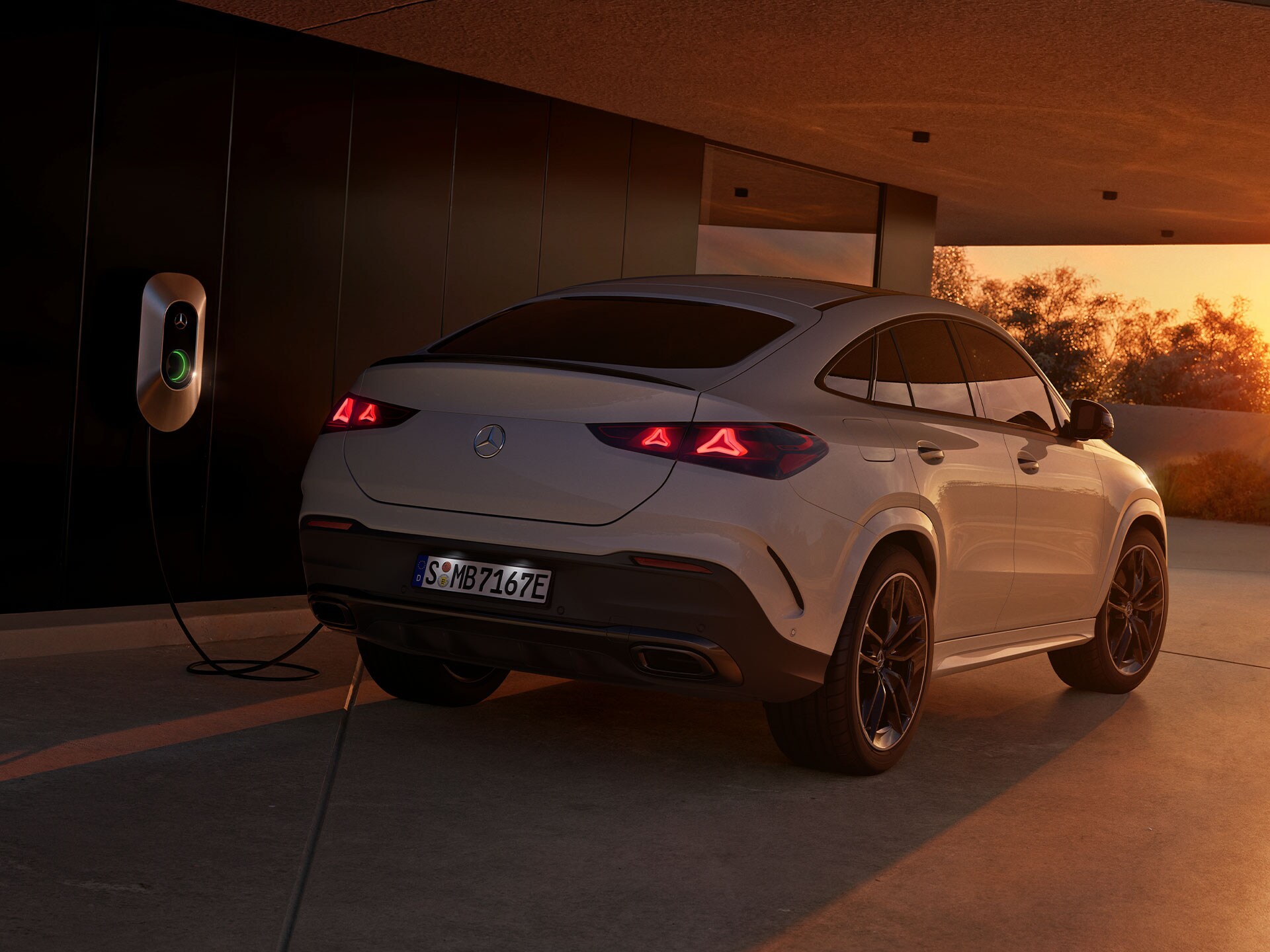 Das GLE Coupé von Mercedes-Benz als Plug-in-Hybrid.