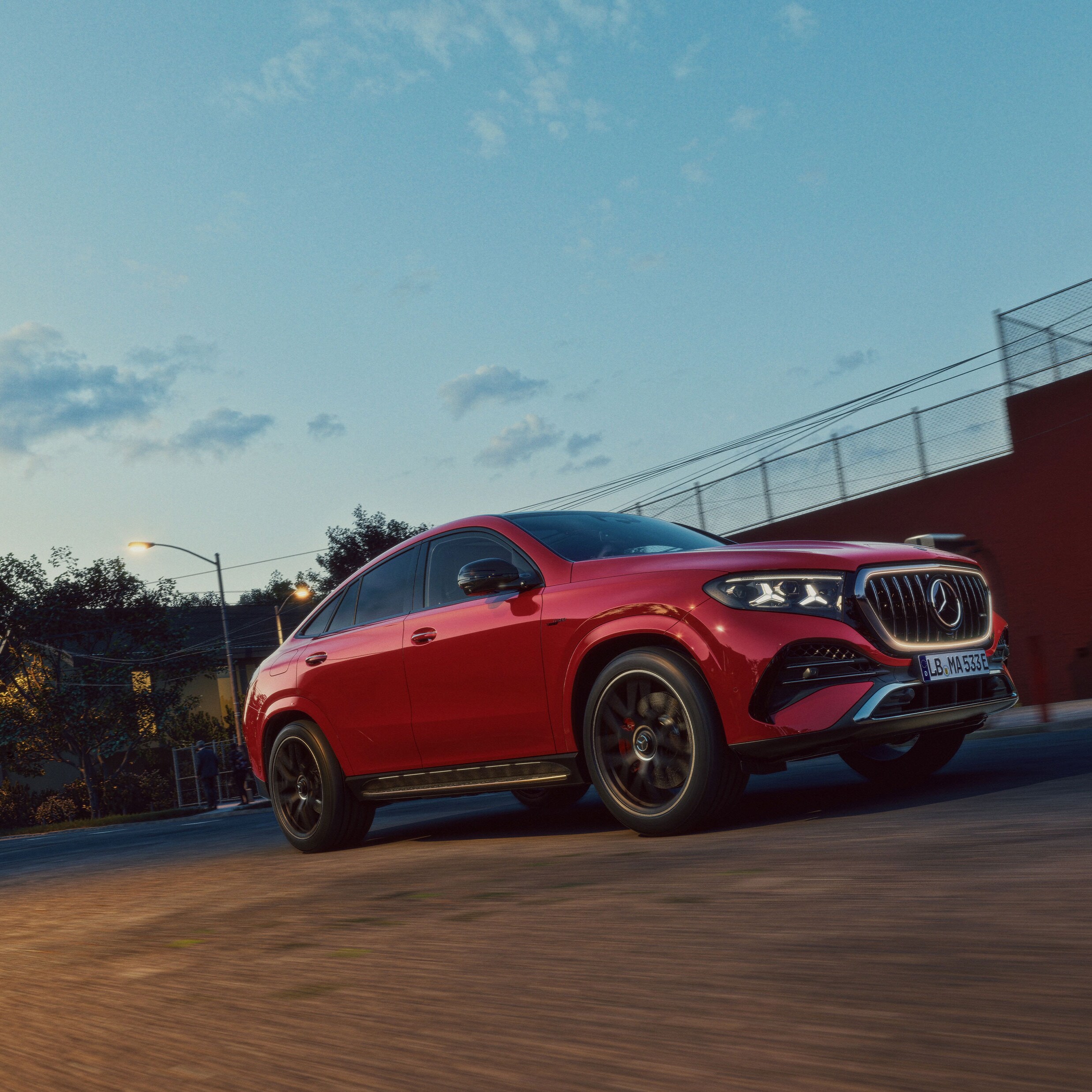Das Exterieur des neuen Mercedes-AMG GLE Coupé.