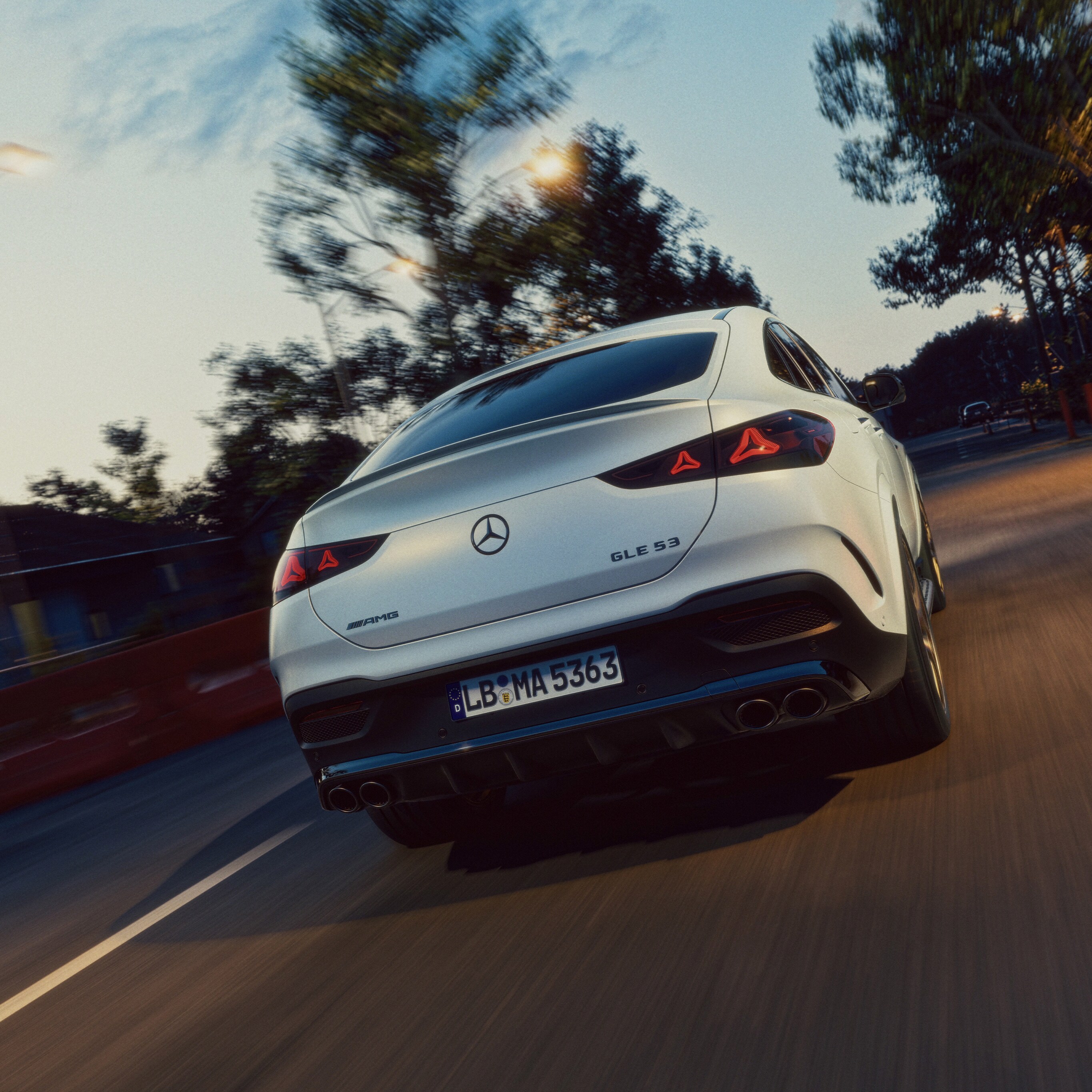 Das Exterieur des neuen Mercedes-AMG GLE Coupé.
