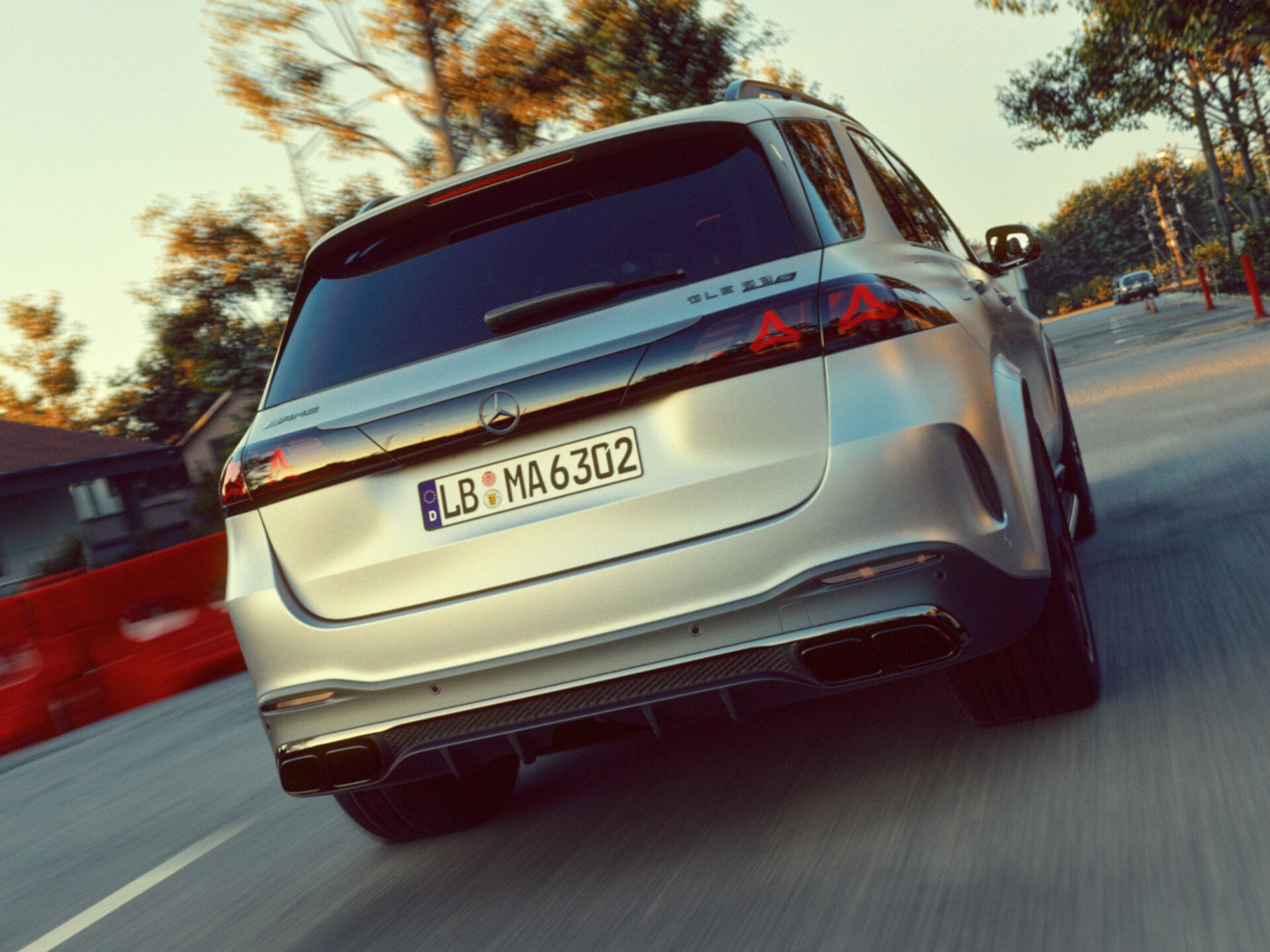 Le nouveau design arrière de la Mercedes-AMG GLE&nbsp;63&nbsp;S 4MATIC+ SUV.