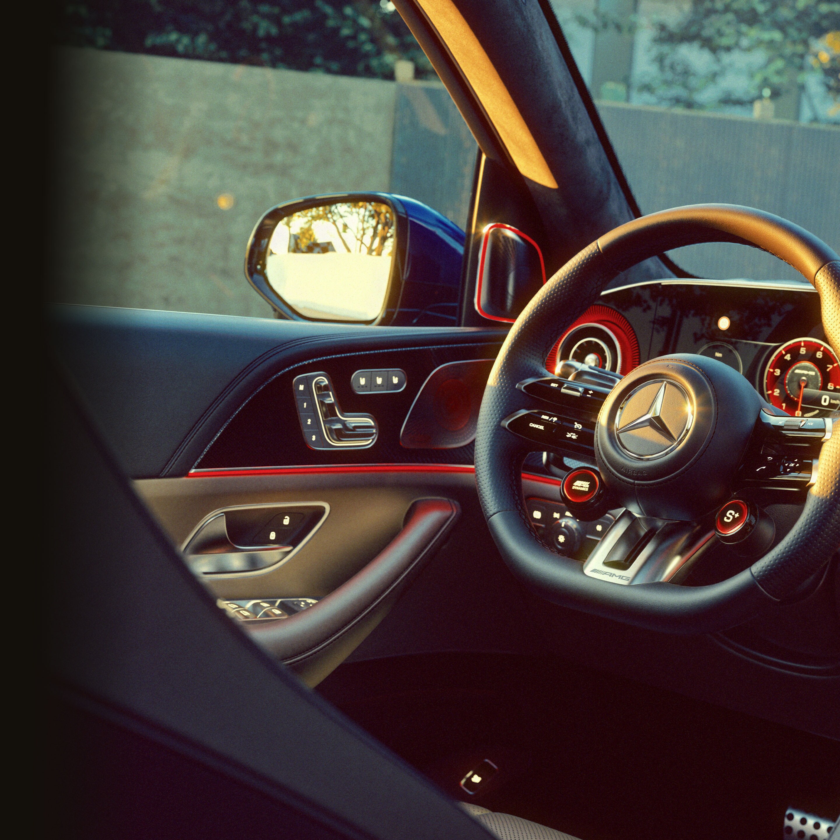 Das Interieur des Mercedes-AMG GLS 63 4MATIC+.