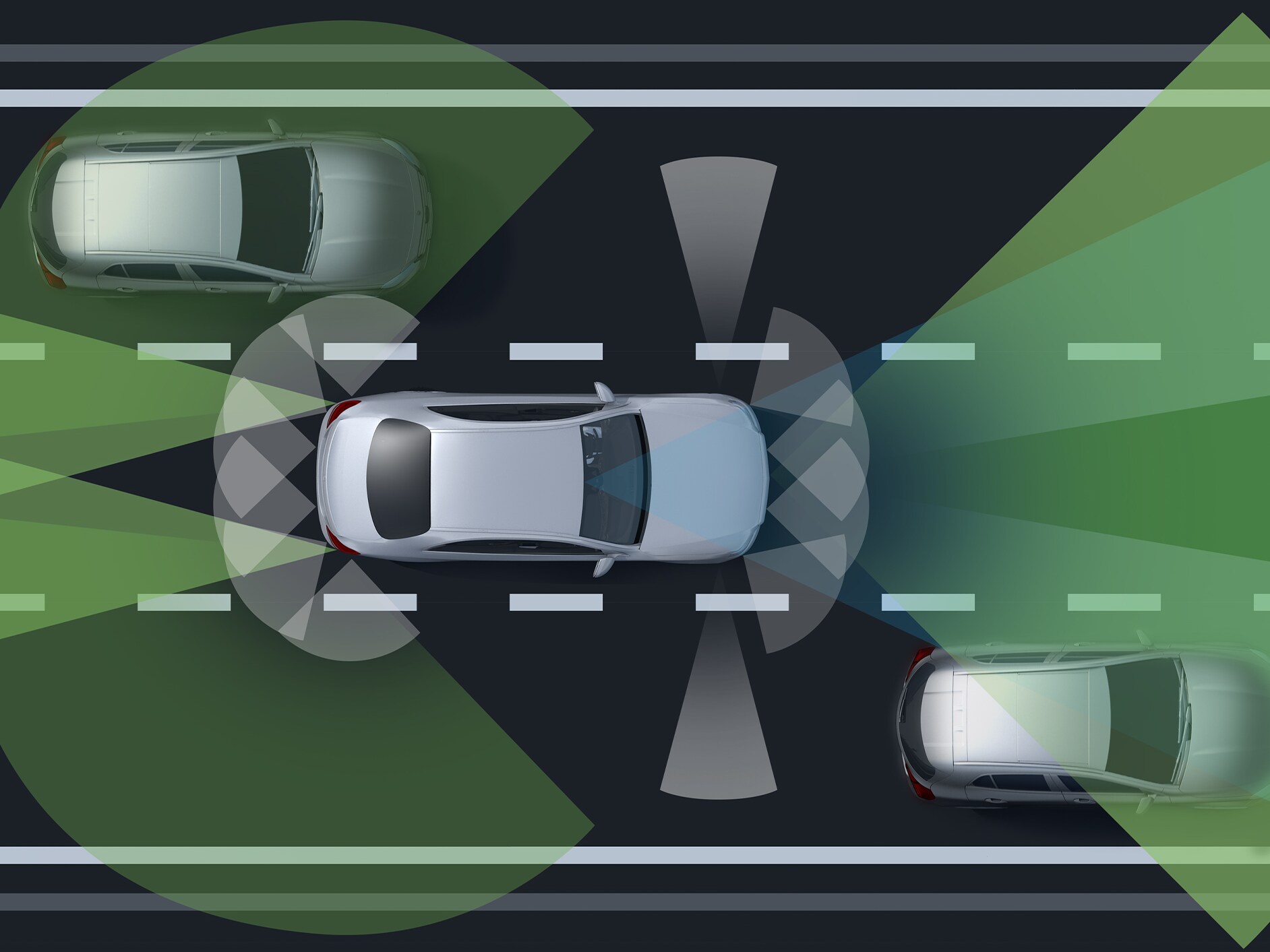 Le pack Assistance à la conduite du GLS de Mercedes-Benz.