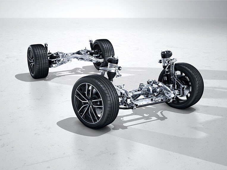 Le système 48 volts du GLS de Mercedes-Benz.