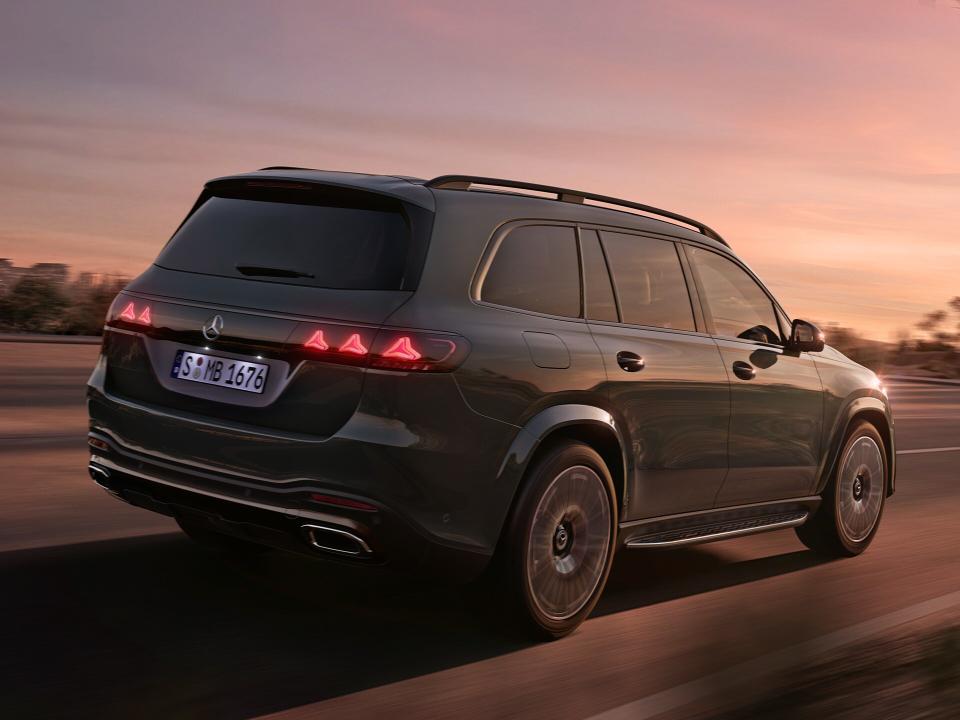 ADAS Gen6 Driving des neuen GLS von Mercedes-Benz.