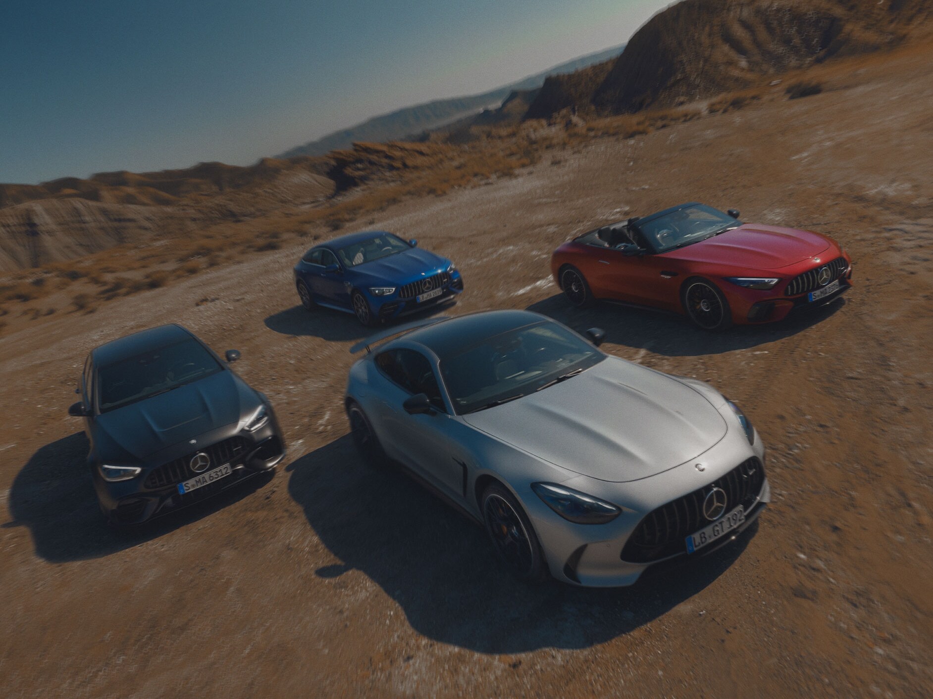 Übersicht der Modelle von Mercedes-AMG.